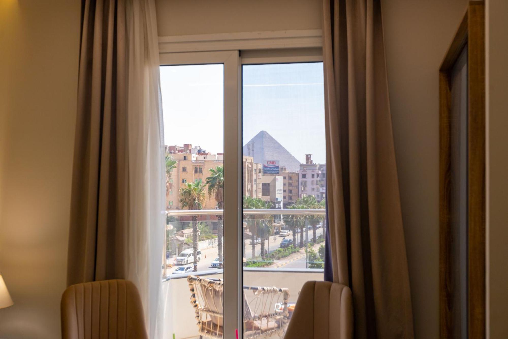 Khattab Pyramids View Hotel Kafrat al Jabal Exterior photo
