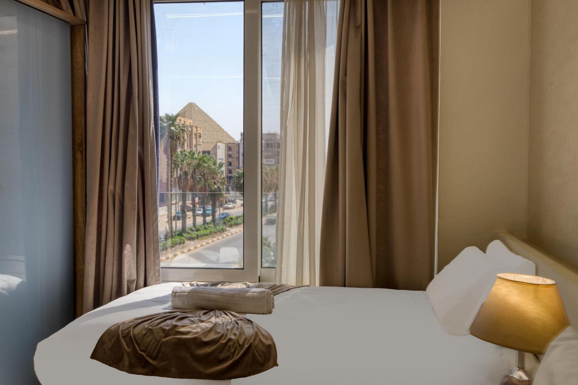 Khattab Pyramids View Hotel Kafrat al Jabal Exterior photo
