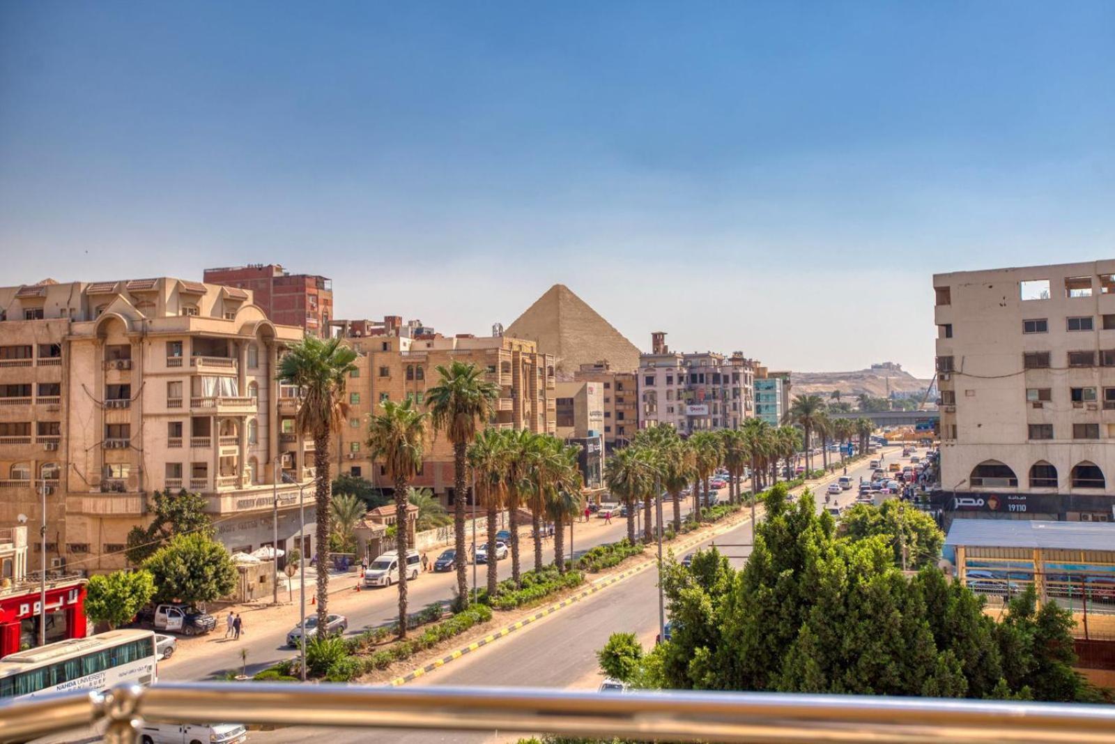 Khattab Pyramids View Hotel Kafrat al Jabal Exterior photo