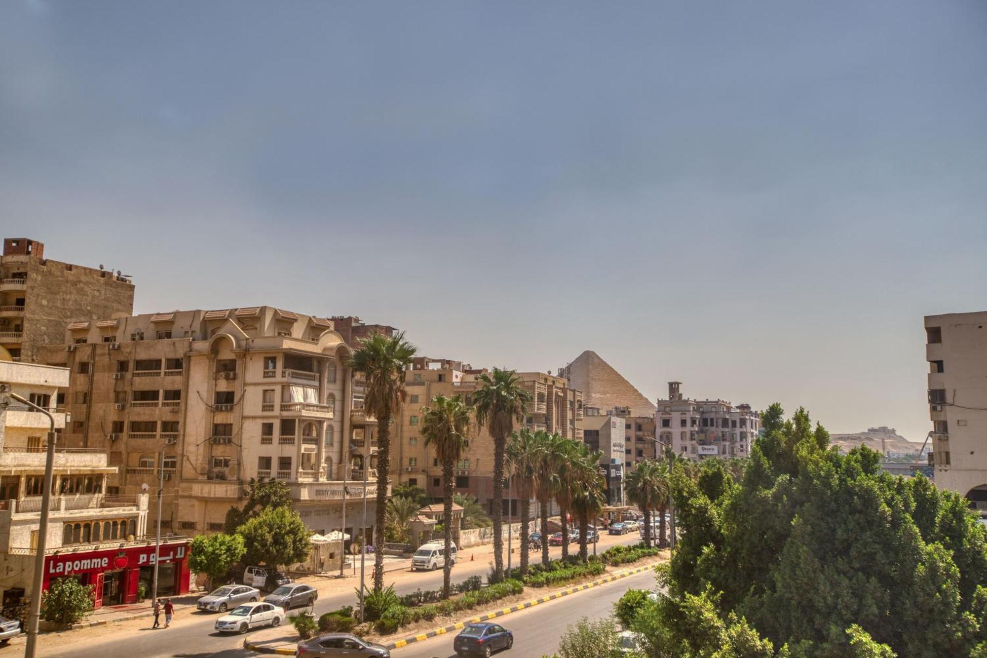 Khattab Pyramids View Hotel Kafrat al Jabal Exterior photo
